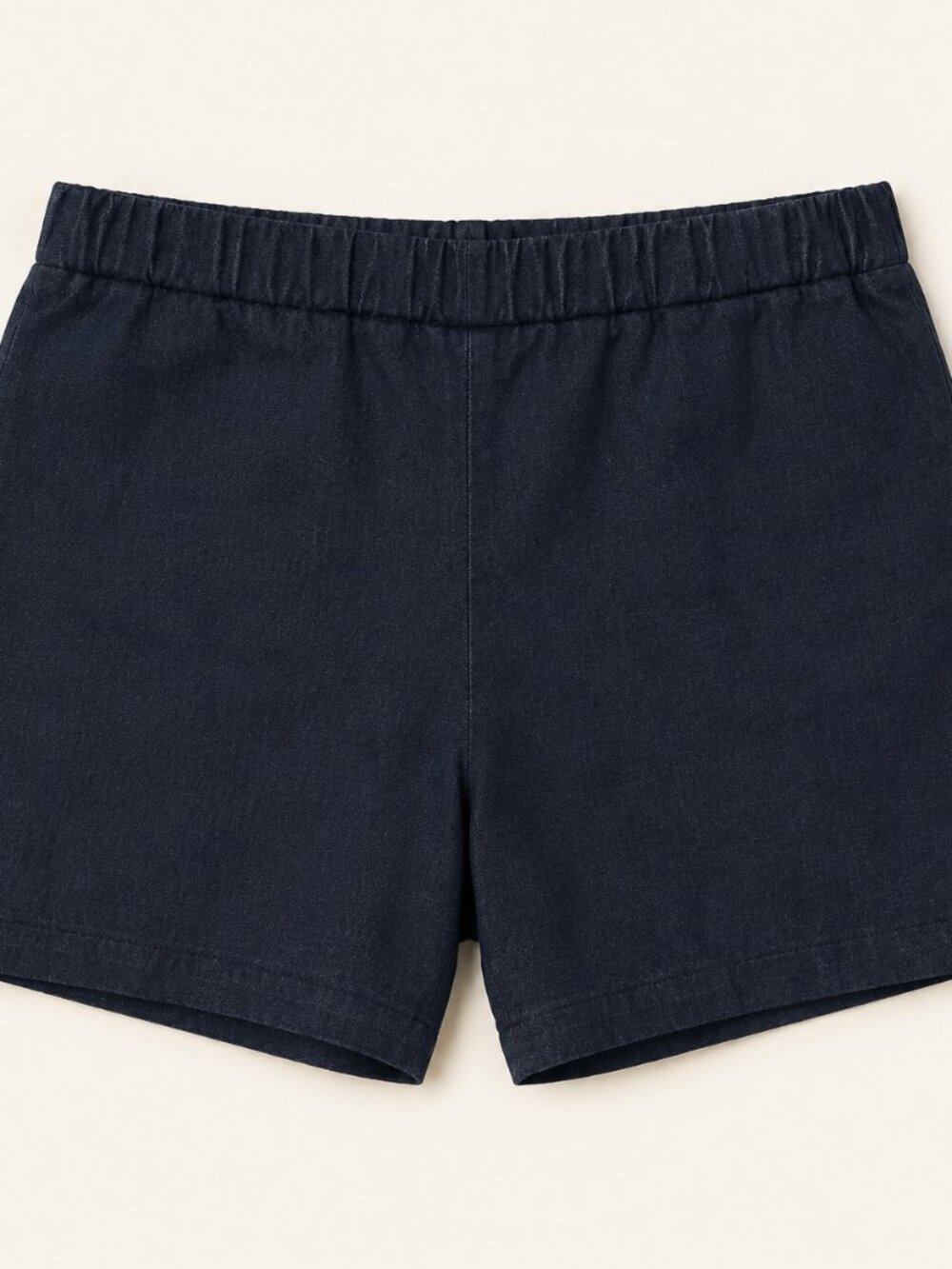 NY&C Indigo Pull-On Shorts size L